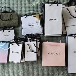 New branded bags Chanel, Gucci, Yves Saint Laurent, different sizes