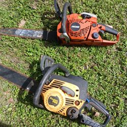 Chain Saws  150 For Both 