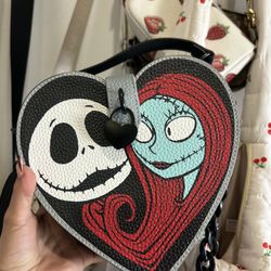 Jack And Sally Disney Bag 🕷️🤍