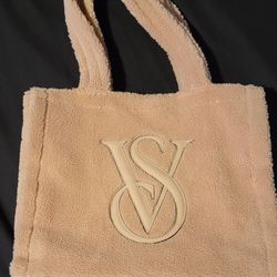 Victoria Secret Fuzzy Tote Bag