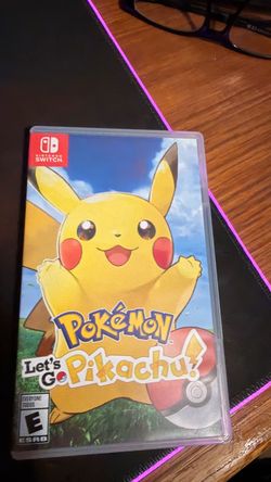 Pokémon Let's Go Pikachu Nintendo Switch