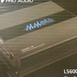 Brand New Mmats LS600.1 mono-block Amp