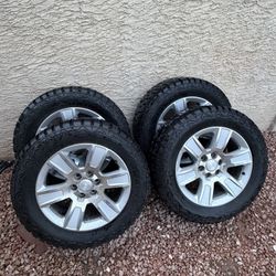 GMC Sierra Oem 20”s With Mt New Tires 