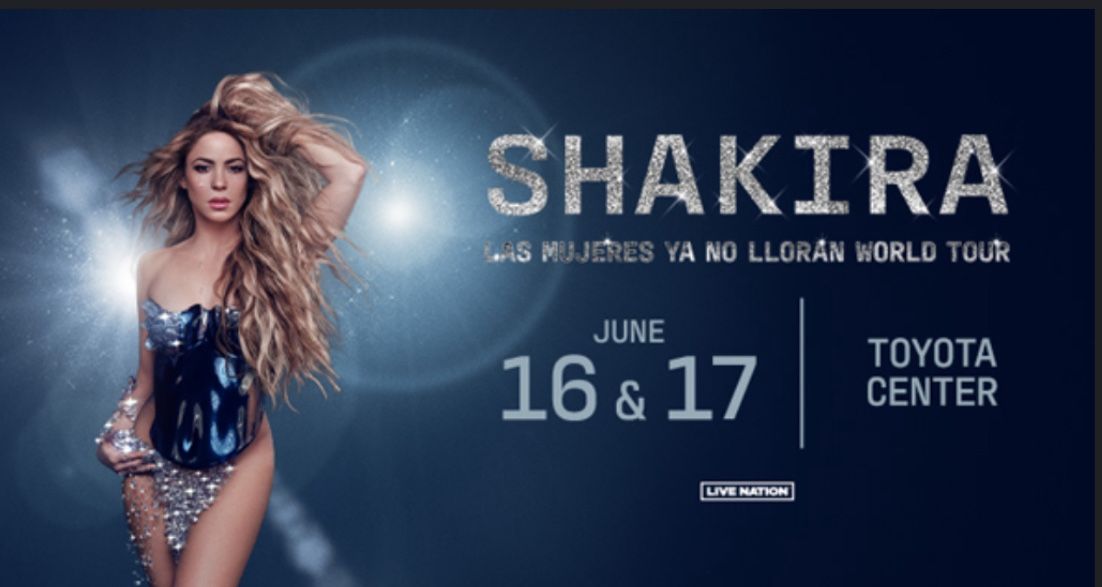 Shakira Concert (3 Tickets)