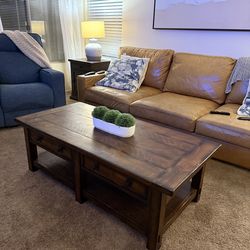 Pottery Barn Benchwright Rectangular Coffee Table (54")