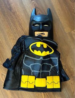 LEGO Batman Kids Costume with Mask ( size 4-6)