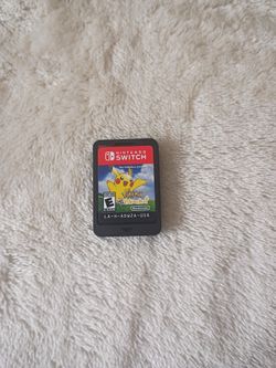 Pokemon Let's Go Pikachu (Nintendo Switch, 2018) Cartridge Only