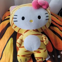 HELLO KITTY  NEW 11 INCH  TALL 