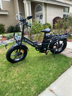 Brand new G force DE-S electric bike 20” fat  tires