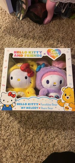 Hello kitty and friends Care Bears