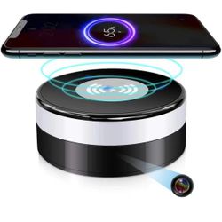 Hidden Spy Cameras with Video,great camaras espias ocultas Nanny Cam,WiFi Secret Camera 4K with Bluetooth Speaker,Night Vision,Alarm Clock,Wireless Ch