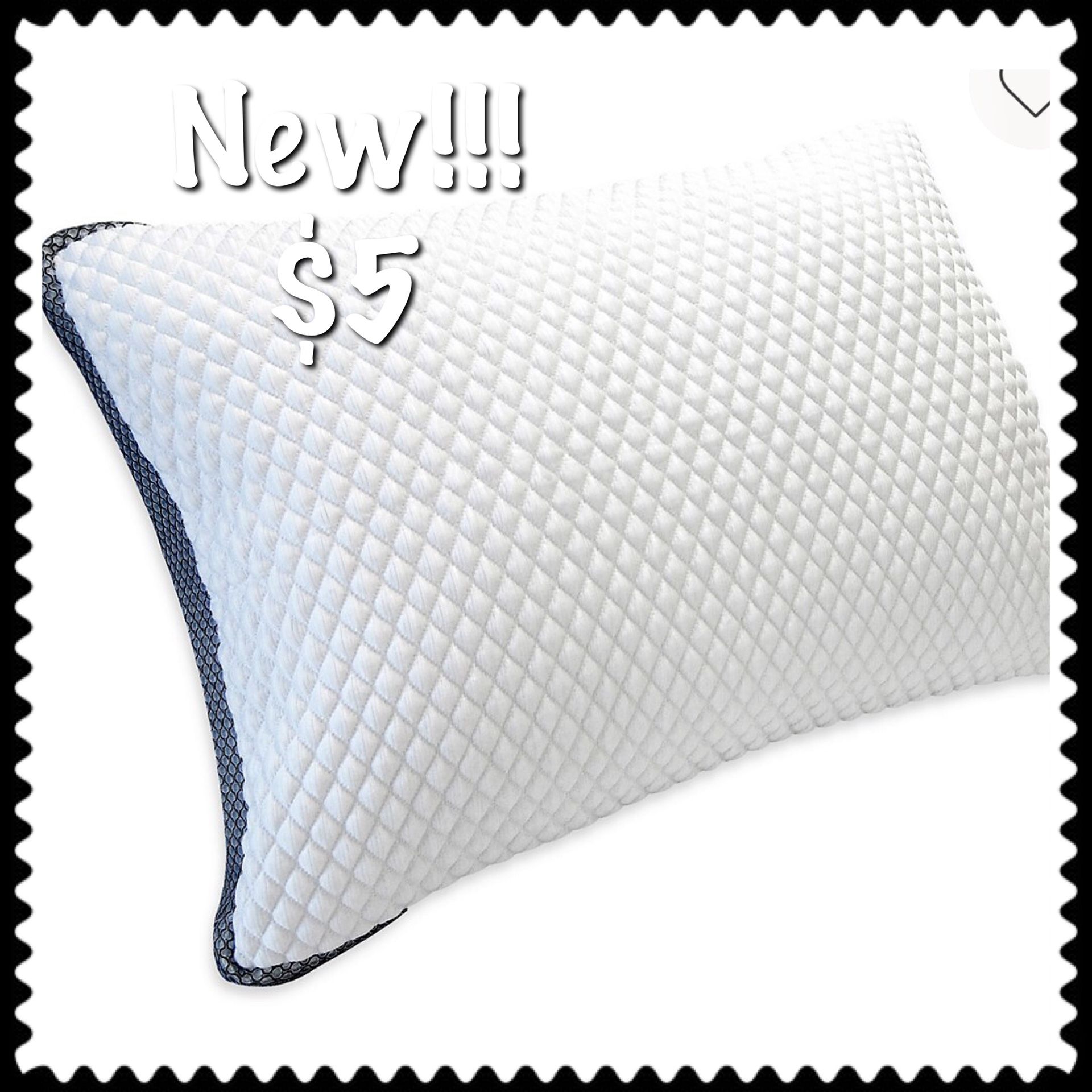 New!!! Bedding pillows pillow king queen standard - bed