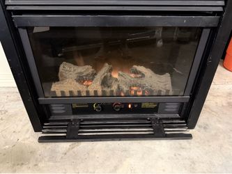 *ELECTRIC FIREPLACE w/HEATER MUST GO TODAY!!!*