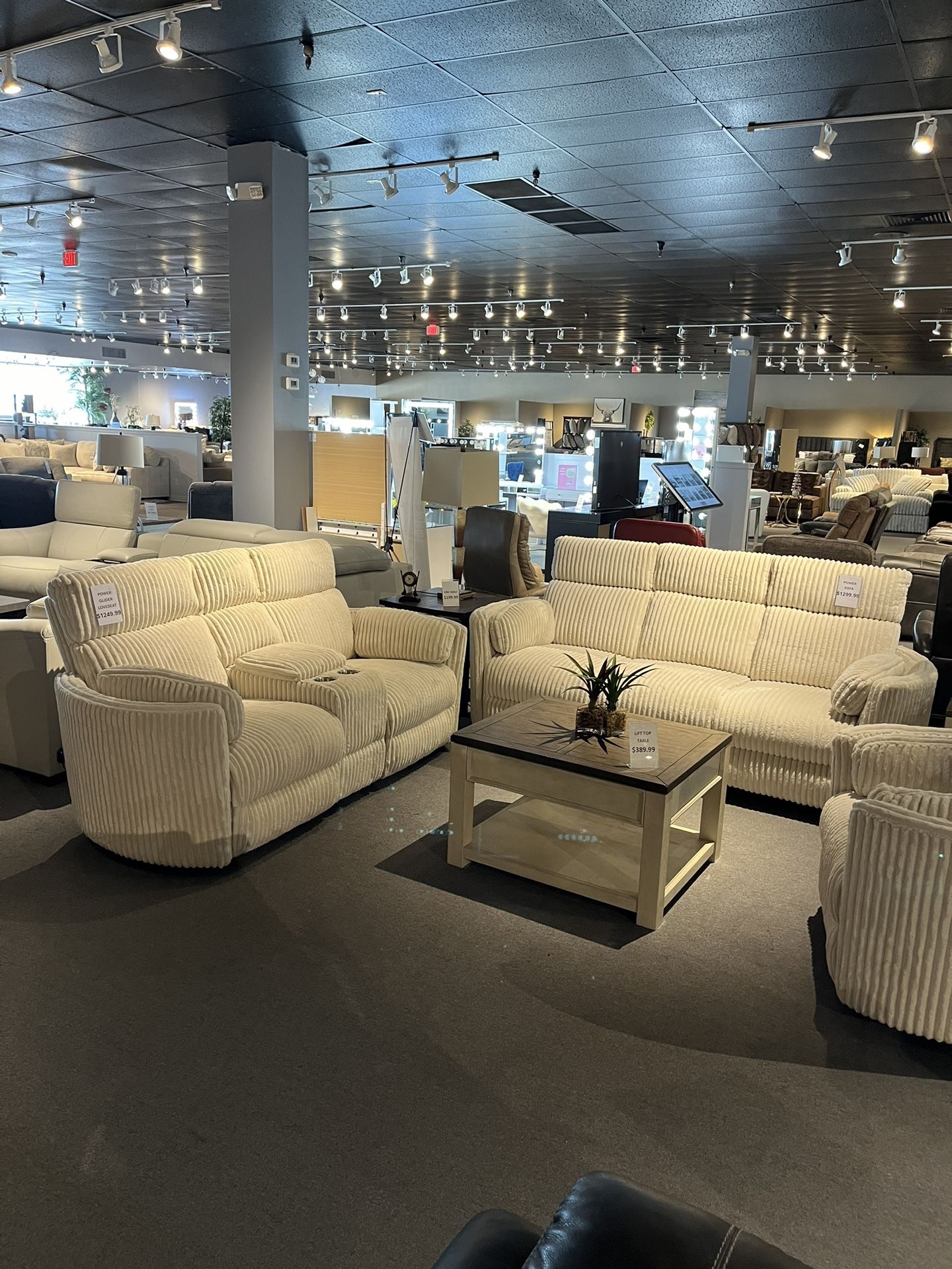 Power Reclining Sofa And Loveseat