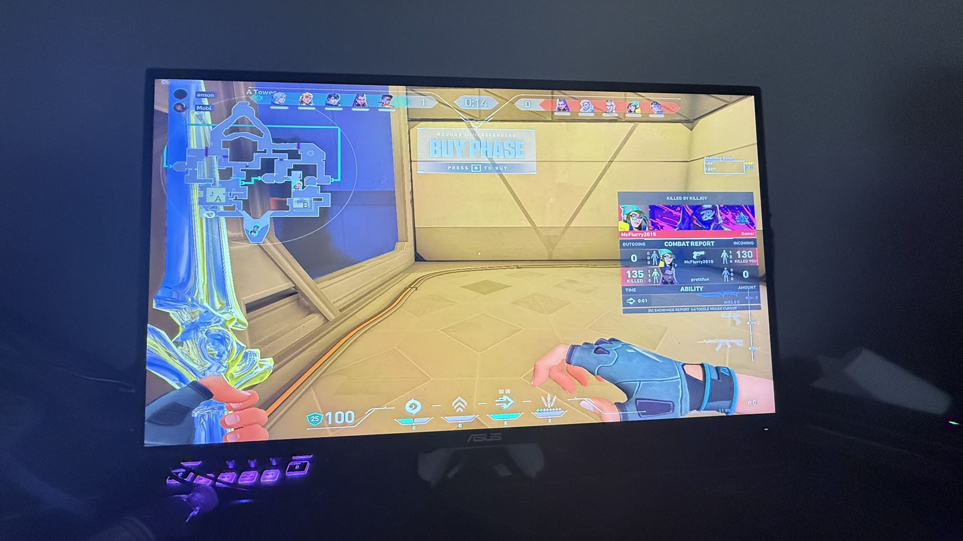 280hz Asus Gaming Monitor 25in