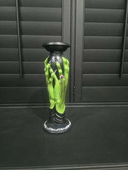 witch hands candle holder
