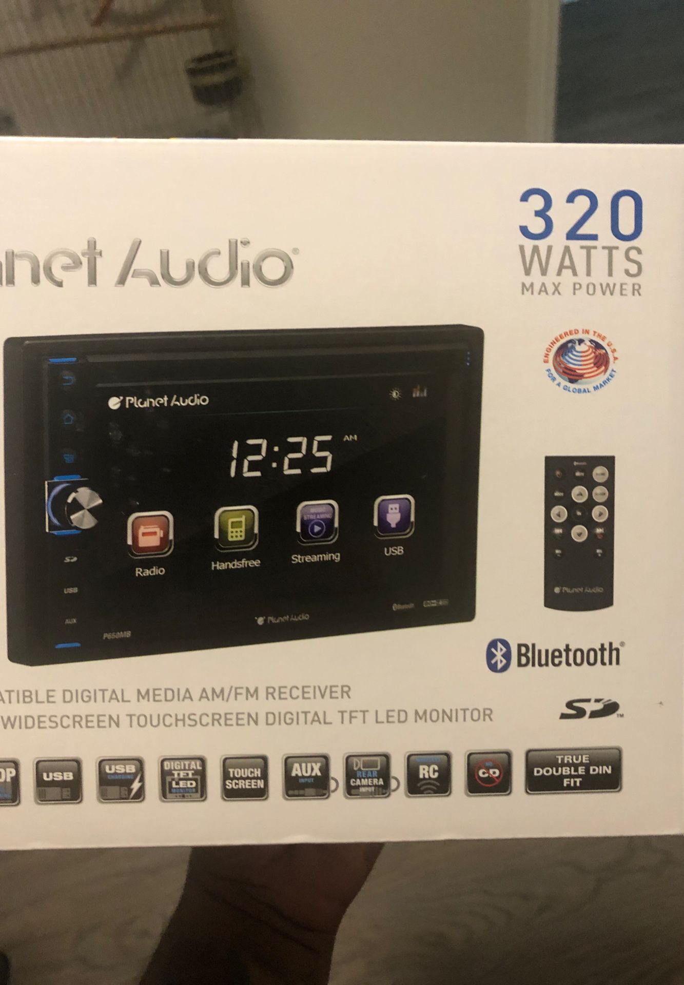 Planet audio 6.5” touchscreen