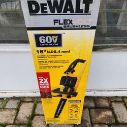 DEWALT
FLEXVOLT 60V MAX 16in. Brushless Cordless Battery Powered Chainsaw (Tool Only)