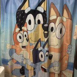 Bluey Shower Curtain 