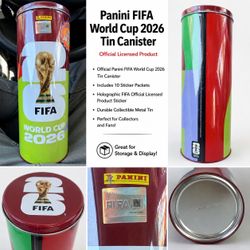 2026 FIFA World Cup Panini Sticker Collection Tin Starter Kit Sealed New 3 available