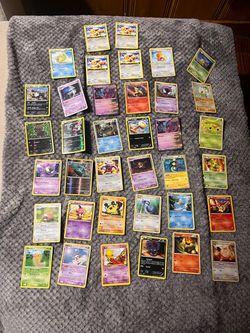 Old pokemon cards worth 1-2 each