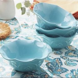 Marbella Aqua Small Bowls