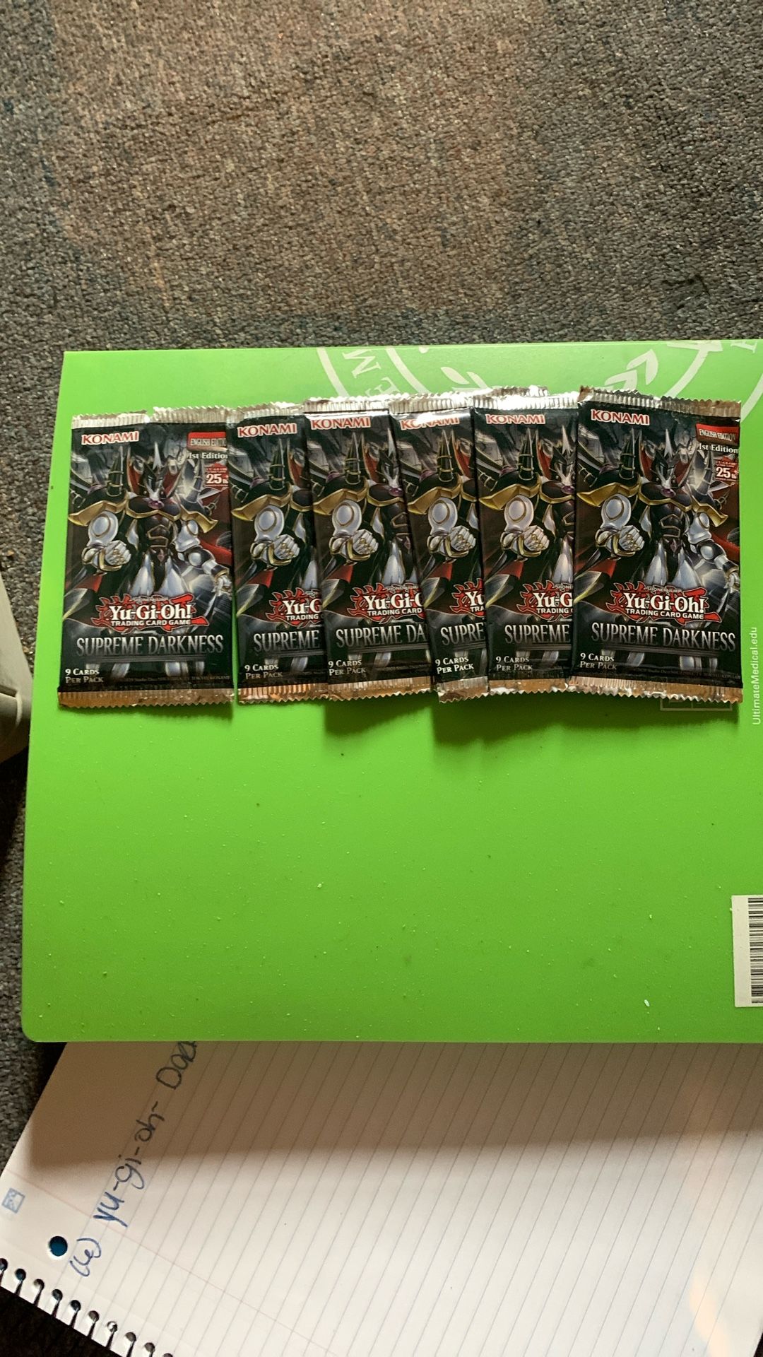 6 Pack Yu-gi-oh