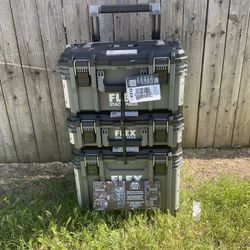 FLEX Stack Pack Storage System 3pc
