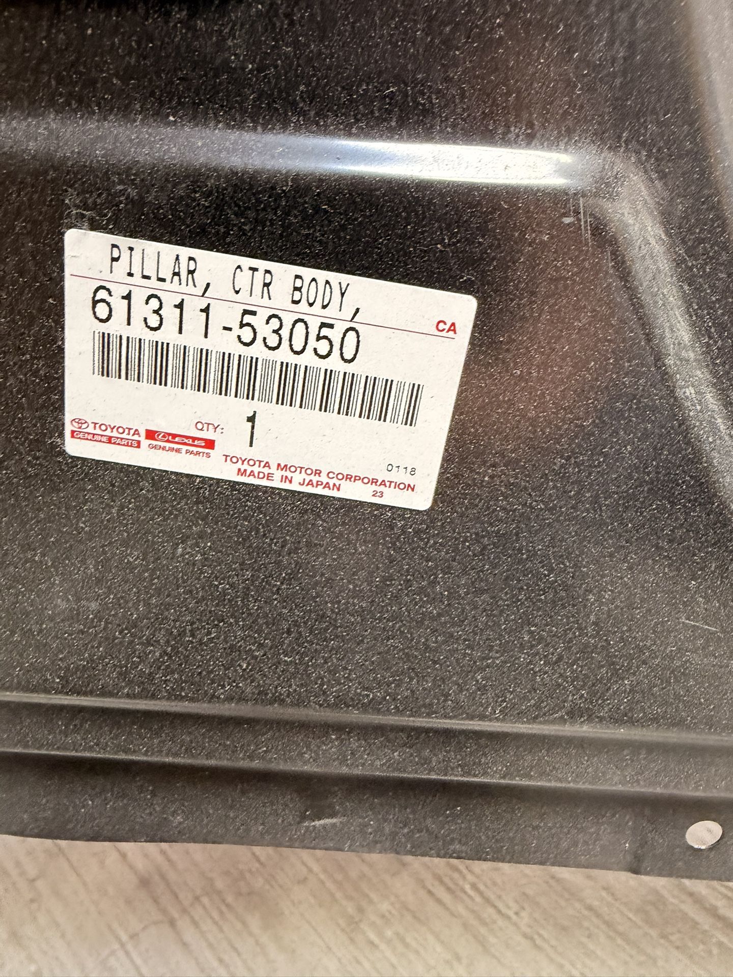 2014-2020 Lexus Center Pillar And Rocker 