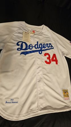 Fernando Valenzuela Los Angeles Dodgers Mitchell & Ness Authentic Jersey - White 2X