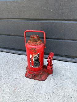 Husky 20 Ton Hydraulic Bottle Jack Heavy Duty Automotive Lift Tool