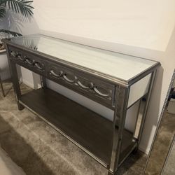 Mirror Console Table