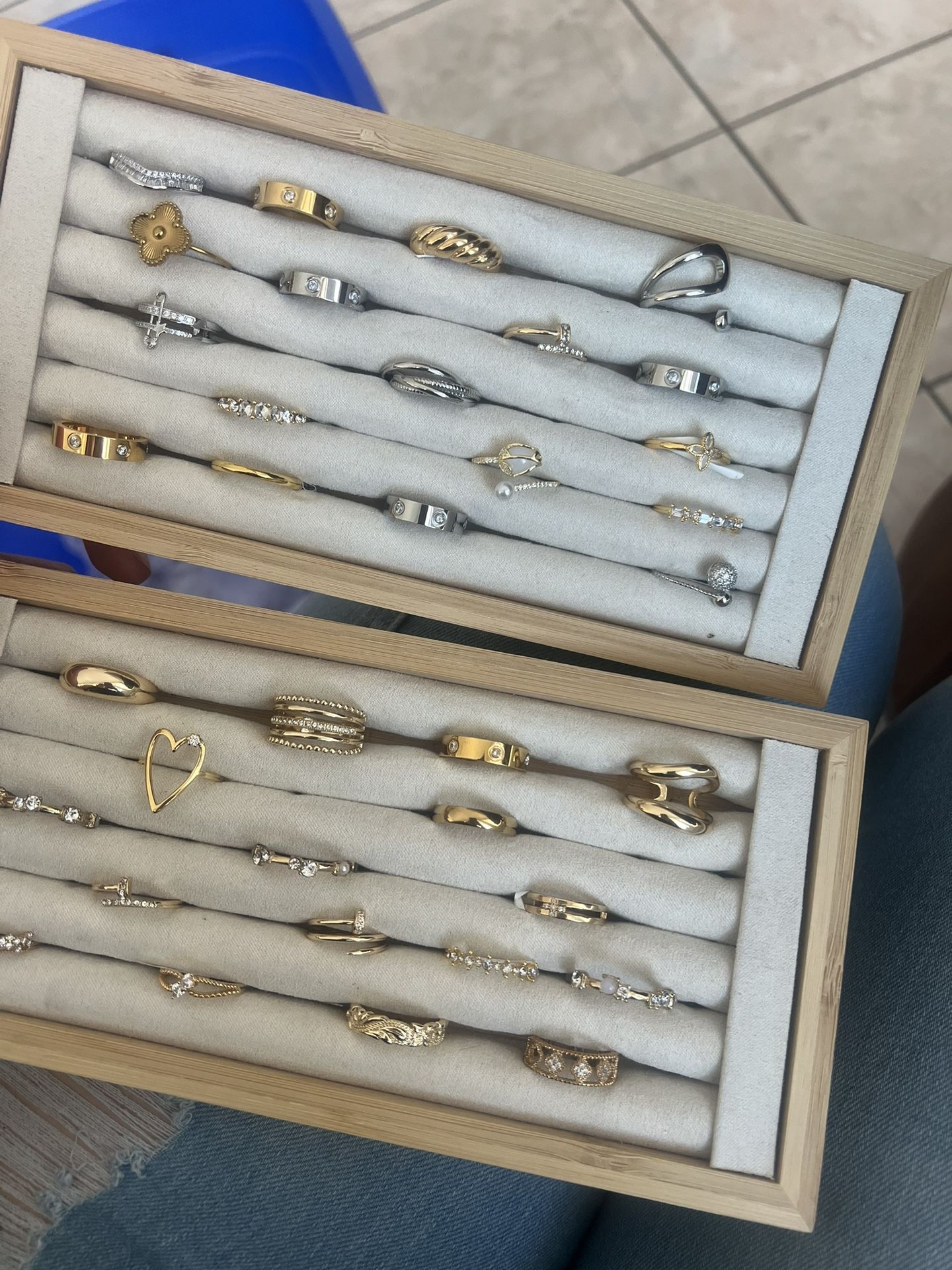 Gold Plated Rings