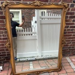 Antique French Provincial Mirror (1954)