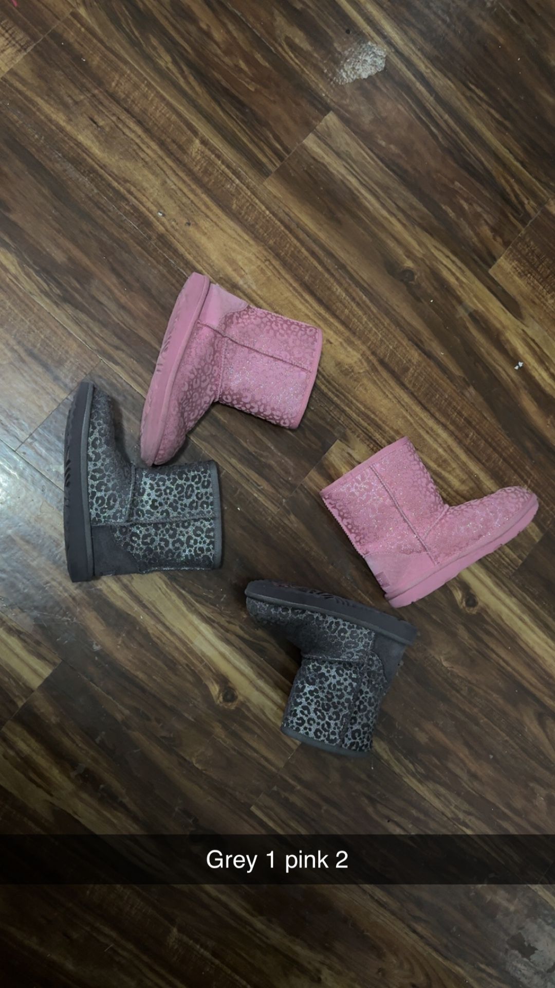 Ugg Boats Size 1 And 2
