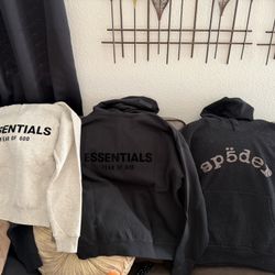 Essential, Hellstar & Sp5der Hoodies 