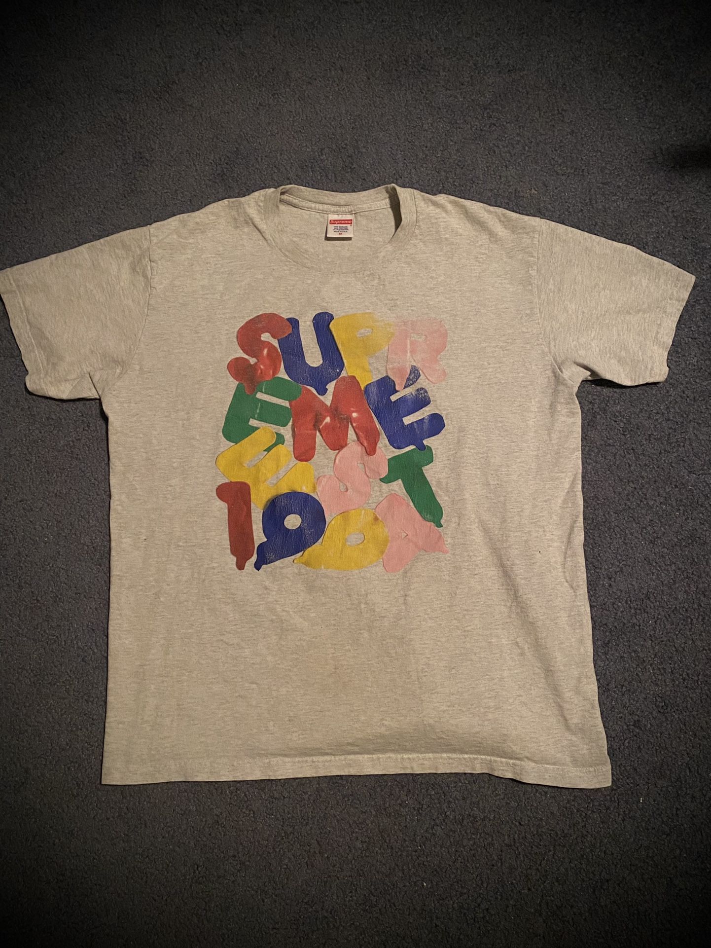 Supreme Balloons Tee ash grey