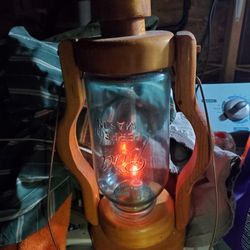 Ball Jar Lamp Lantern
