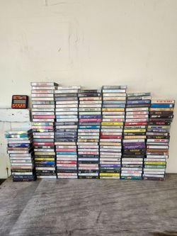 Lot of cassette tapes