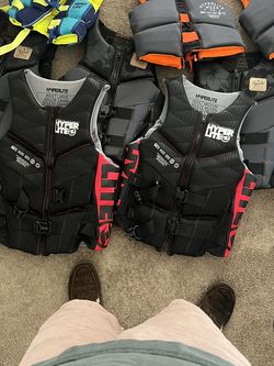 Barely Used Lifejackets (variety Of Sizes)