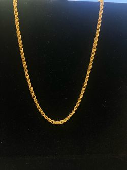 24k gold chain #111531-1 MJ