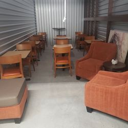 Sofa Chair And Ottoman 