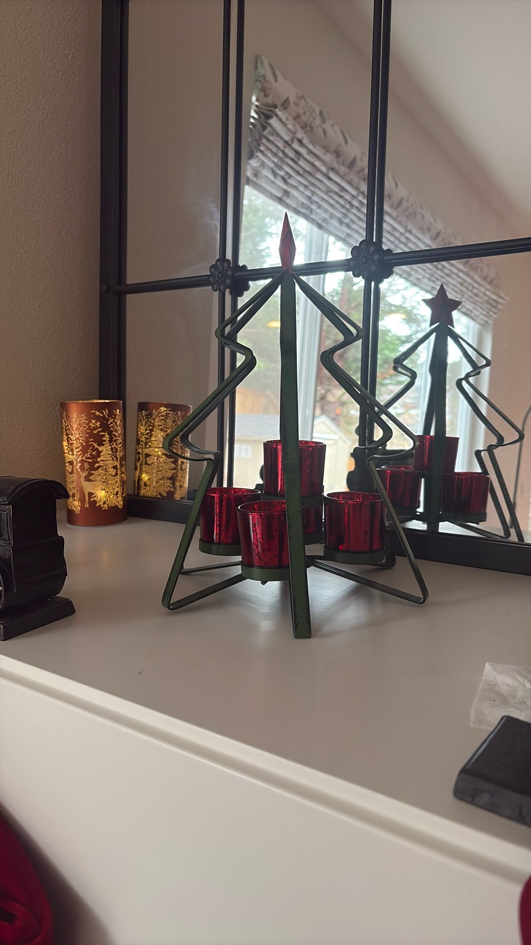 Christmas Tree tee Candle Holder