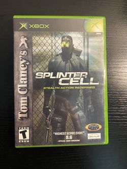 Splinter Cell For Xbox