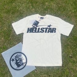 white and black hellstar shirt