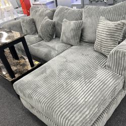 Deep Chaise Stunning Sectional!