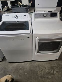 Washer And Dryer