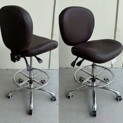 Brand New Rolling Barber Chair High Chair Drafting Chair