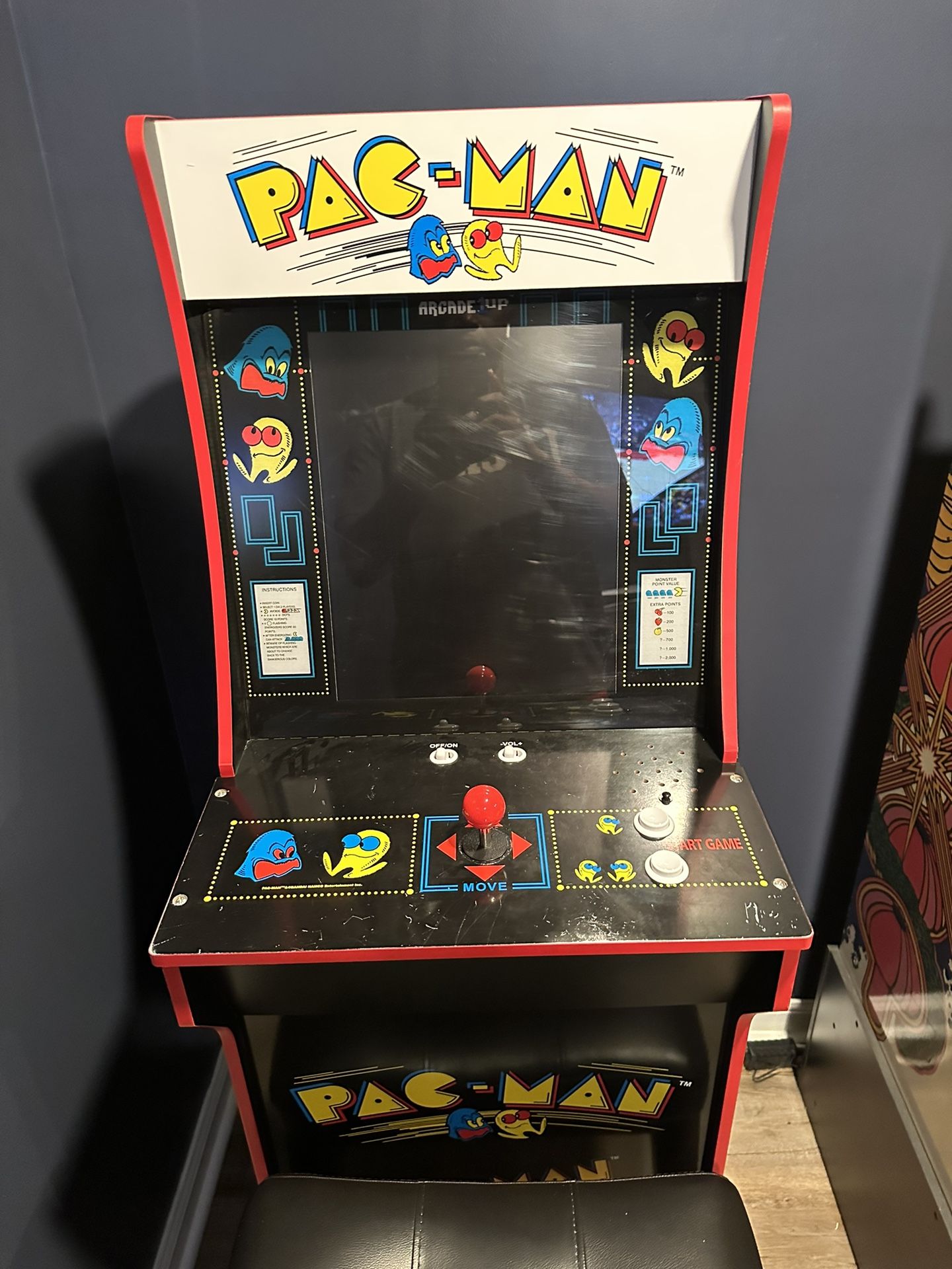 Arcade game pac man