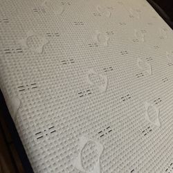 MATRESS MEMORY FOAM SEALY + METAL FRAME KING SIZE 